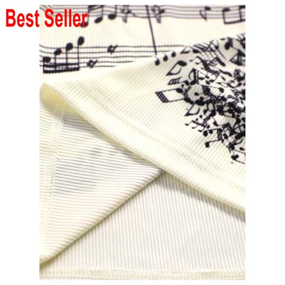 Y2K Graphic Tee Off Shoulder Long Sleeve Ribbed Knit T-Shirt Aesthetic Going - Picture 4 of 4